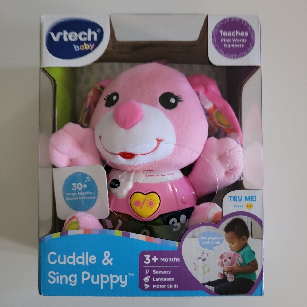 Cuddle & Sing Puppy - Pink